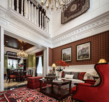 惠州半島一號英式別墅軟裝設計作品